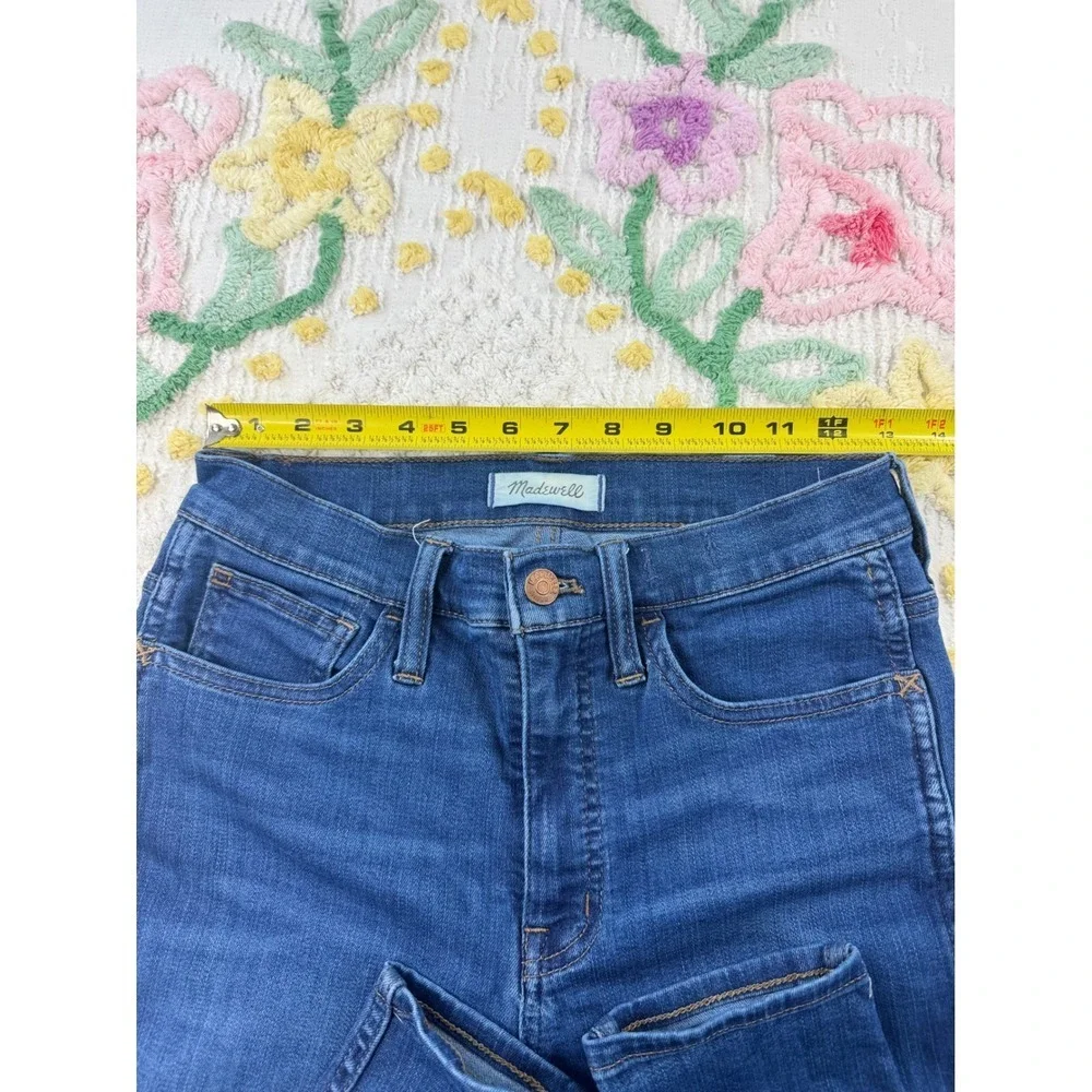 Madewell 10 Roadtripper High‎ Rise Skinny Jeans Medium Wash Size 26